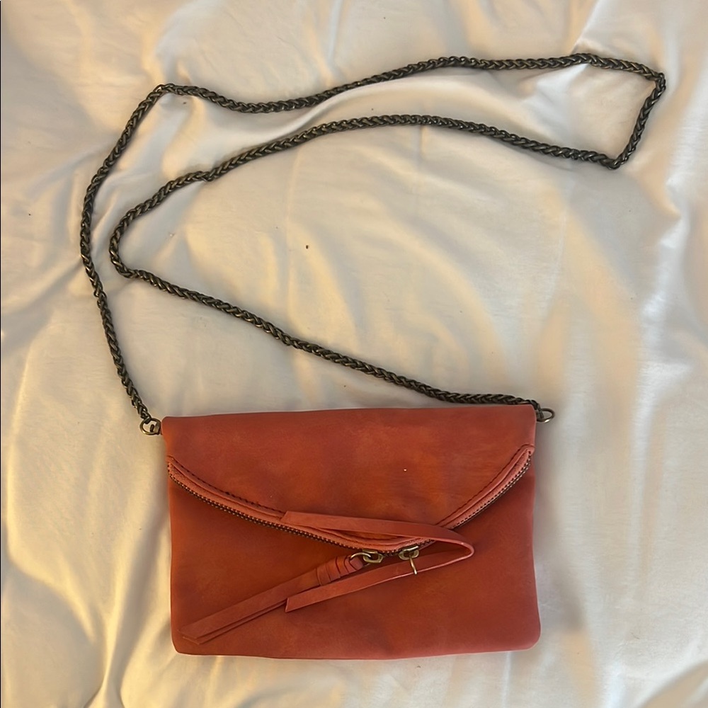 Elegant Rust colored Crossbody Bag